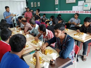 free-meals-for-bangladeshi-workers at Acts Cafe@Desker
